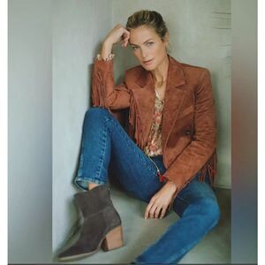 Anthropologie Matisse easy suede booties